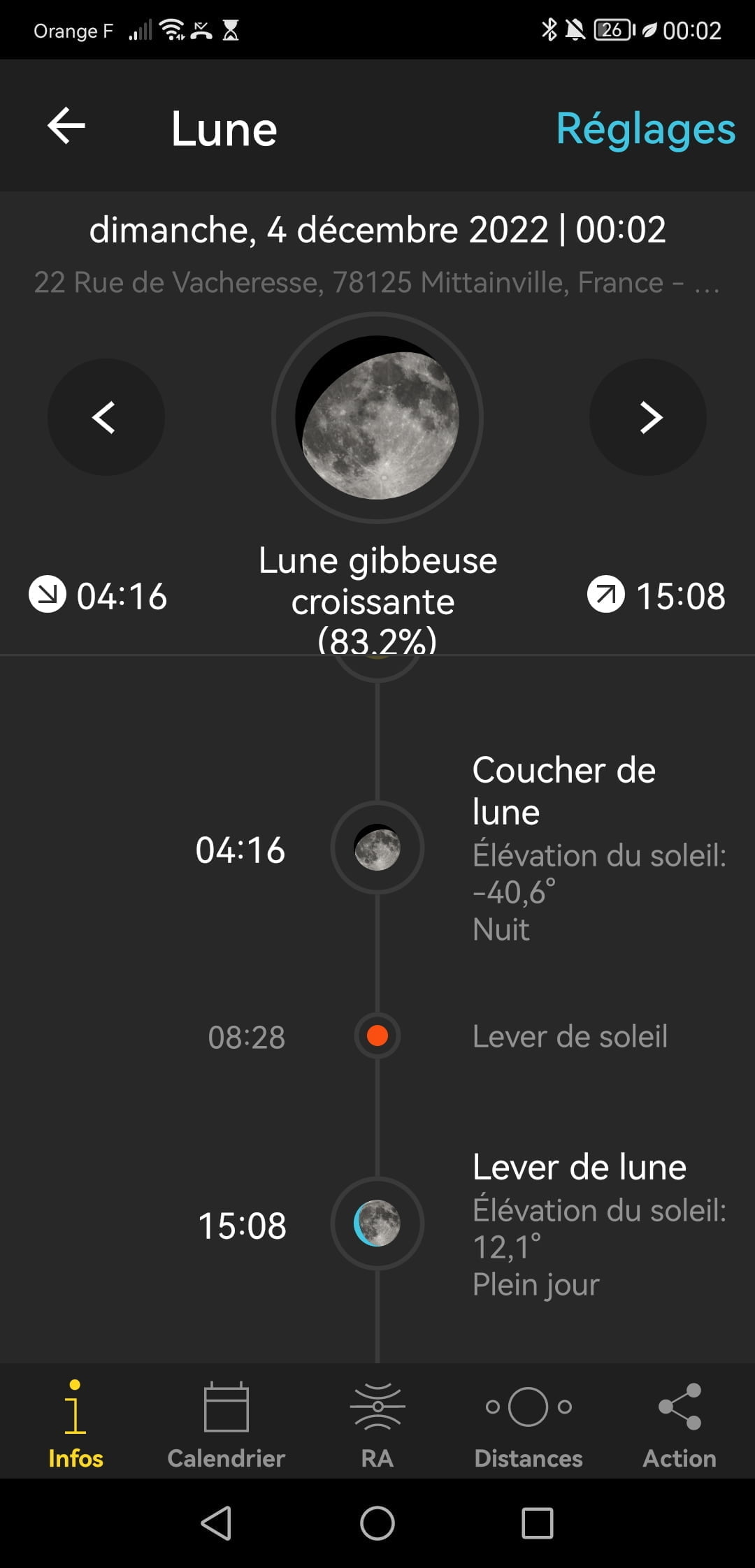 Application photo nature : Photopills